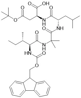 Fmoc-eile-AIB-leu-asp (OTBU) -OH